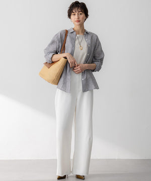 LIGHT DENIM バレルワイド パンツ