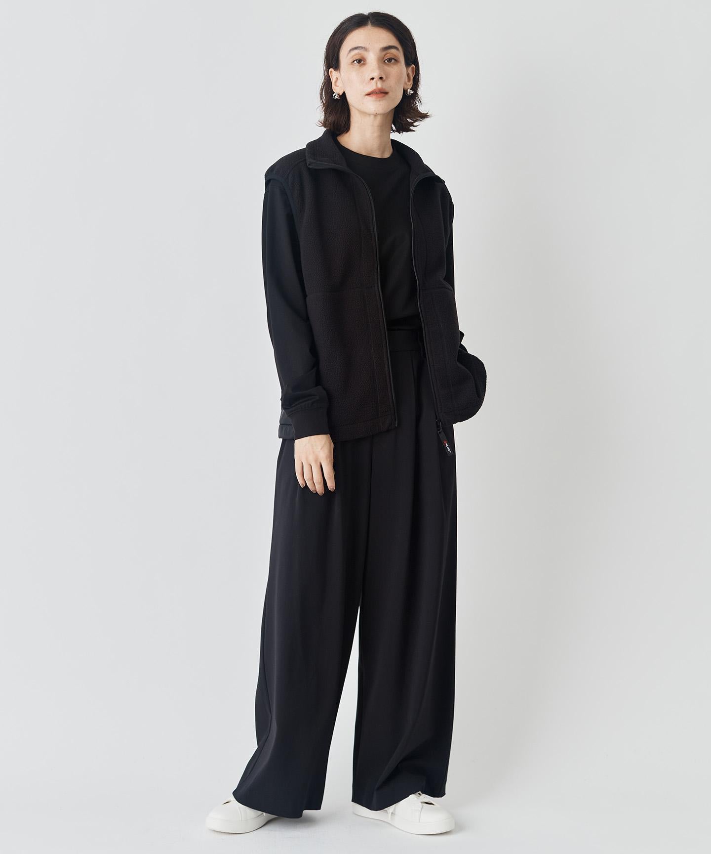 マイビューティ タックワイドパンツ