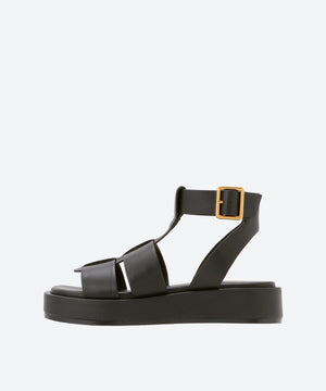 プラットフォームグラディエーターサンダル