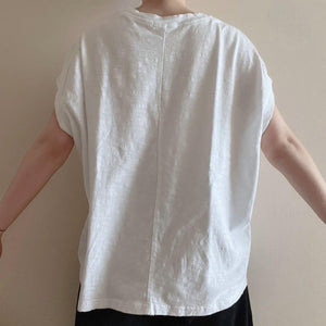 キャップスリーブボックスTシャツ