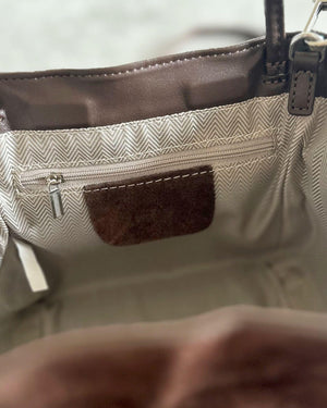 2WAYスエードバッグ