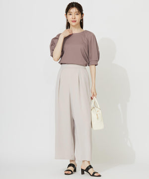 サラキレイ ワイドパンツ