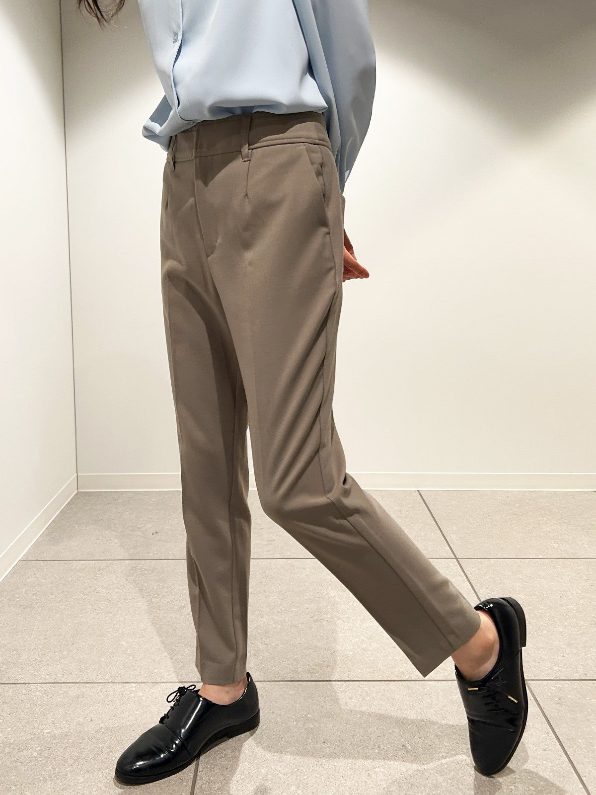 あったかローライズスティックパンツ