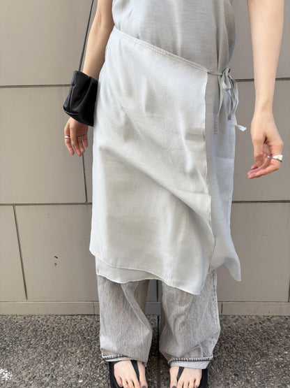 ラップデザインスリップワンピース