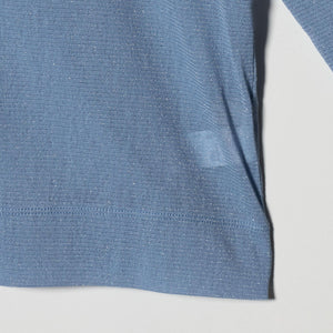 シアーラメ チュール カーディガン