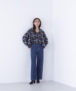 ビスチェセットチェックシャツ