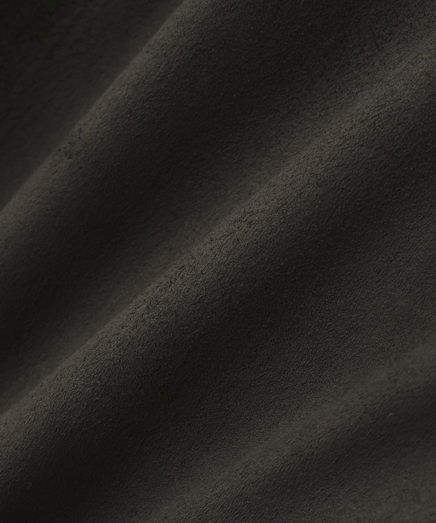 ステンカラーフェイクスエードブルゾン