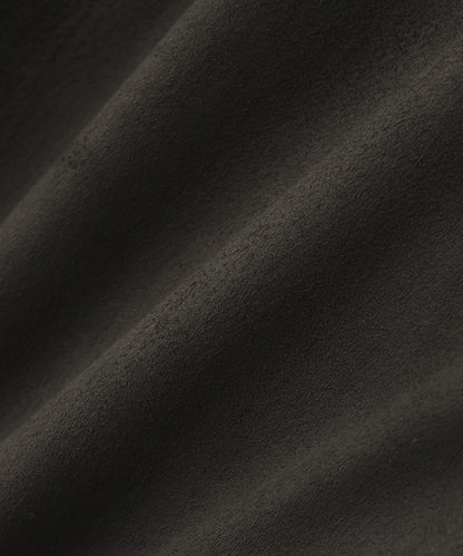 ステンカラーフェイクスエードブルゾン