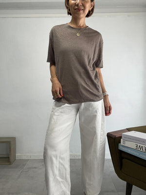 ベーシックリネンカットソー