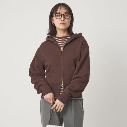 ダブルジップ フーディー