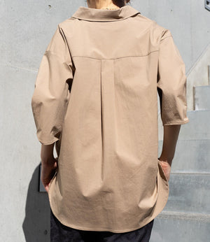 オーバーサイズスキッパーシャツ