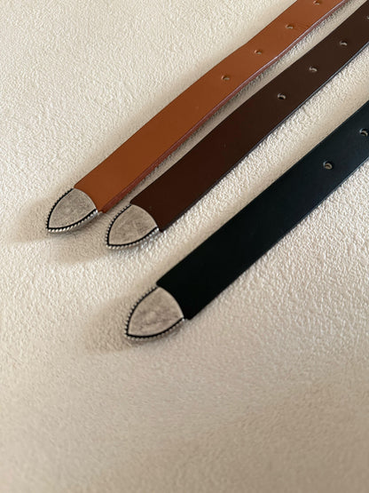 レザーウエスタンベルト