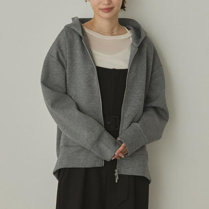 ダブルジップダンボールフーディ