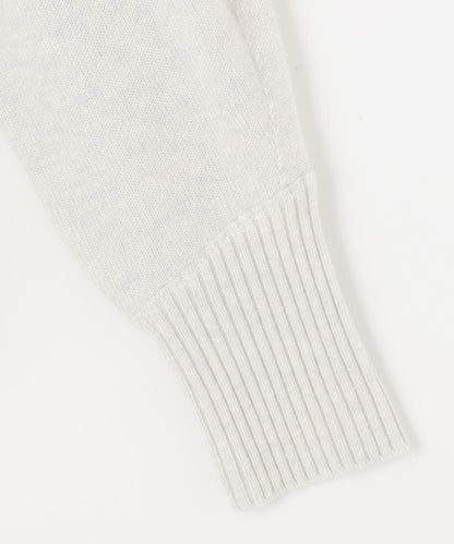 ウールカシミヤミックス ロールネック ニット