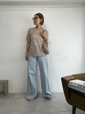 ベーシックリネンカットソー