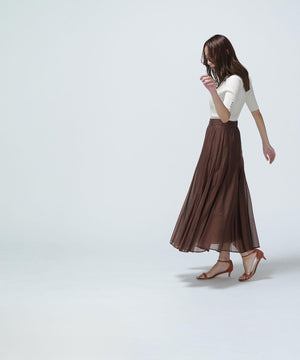 シャイニーシアーボイルスカート