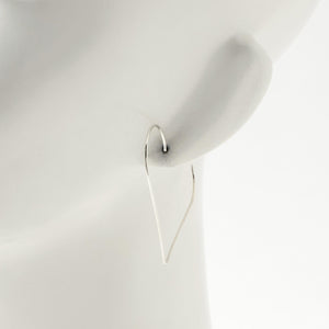 SILVER925 ハート ピアス