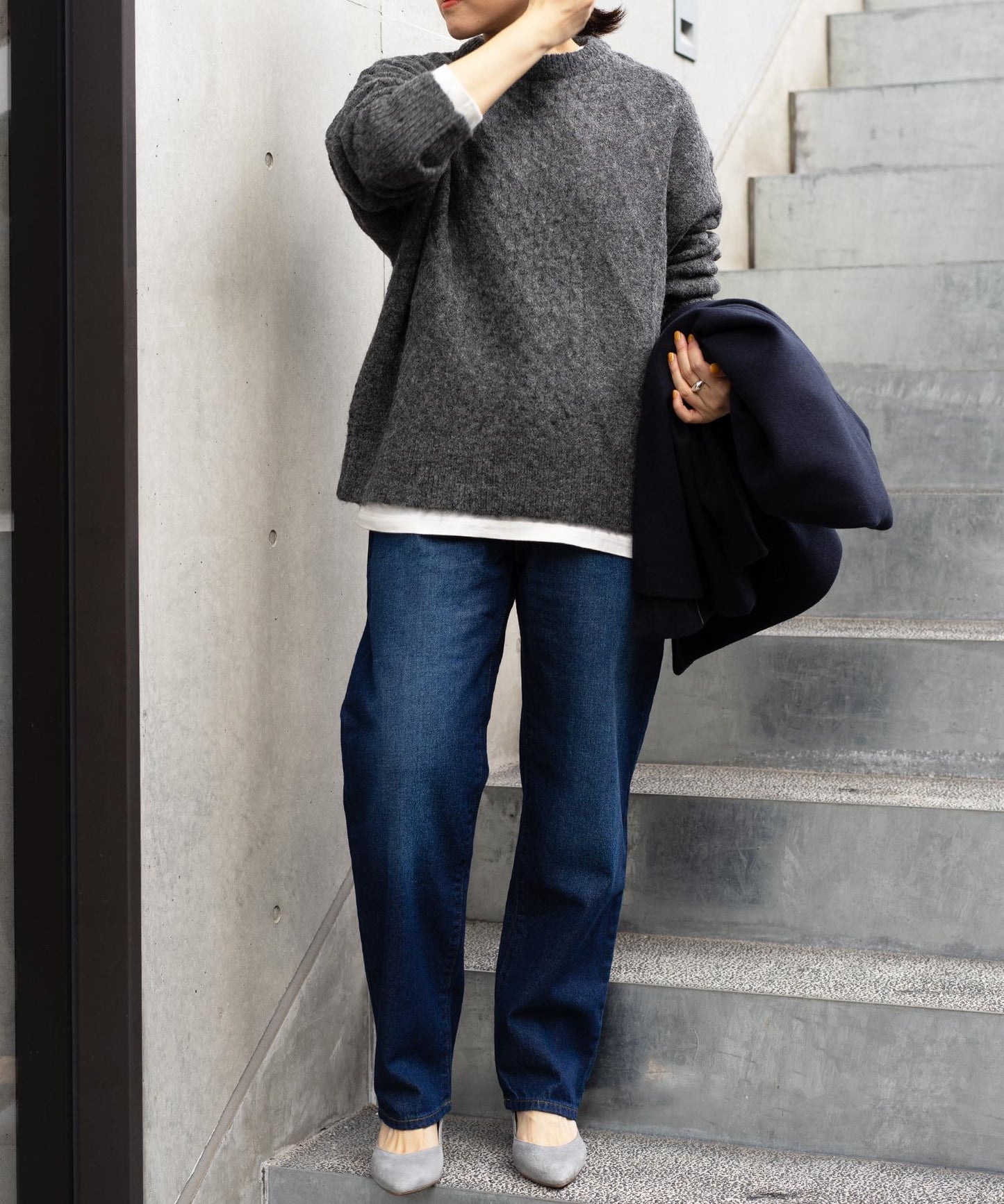 ケーブルニット