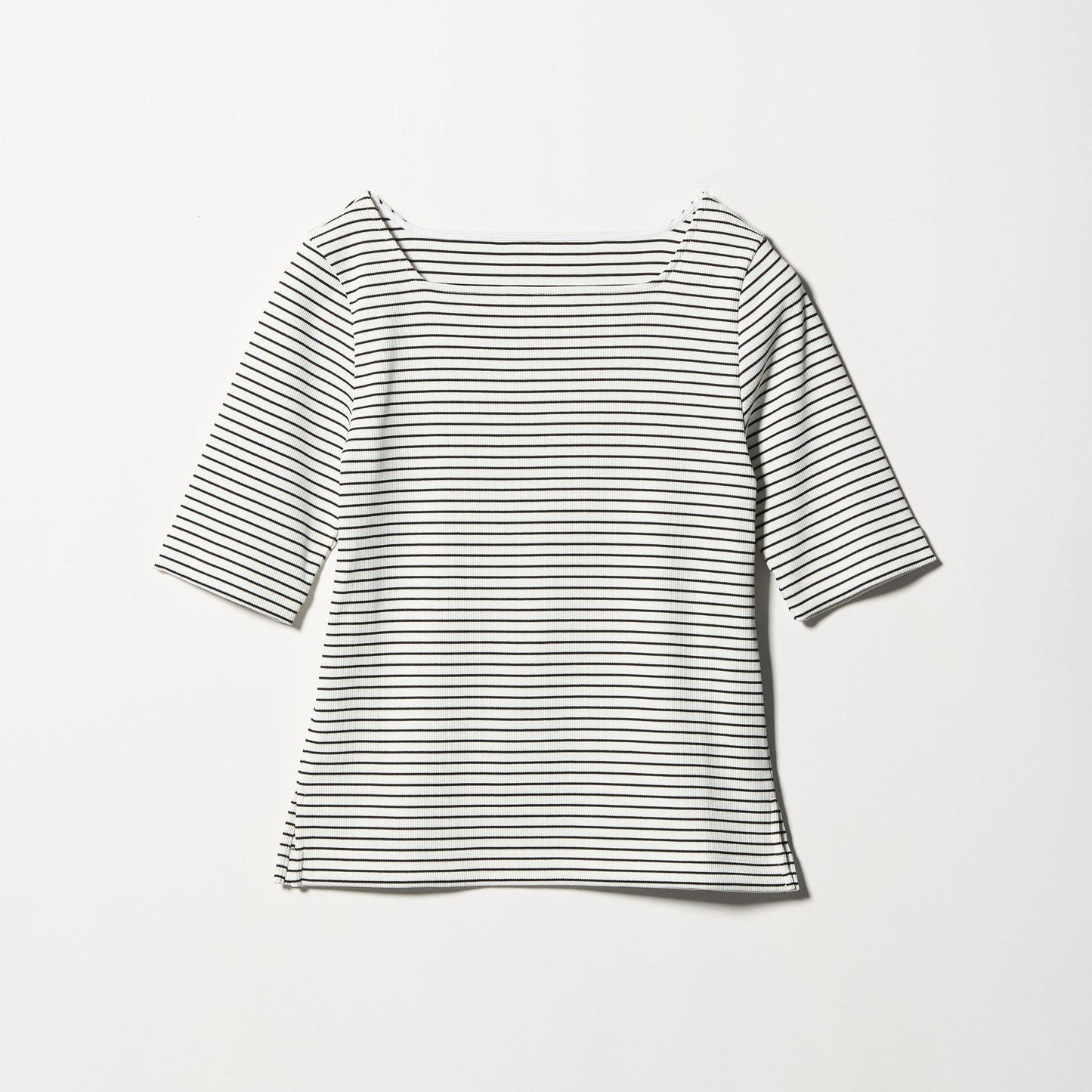 ニットライク スクエアネック カットソー