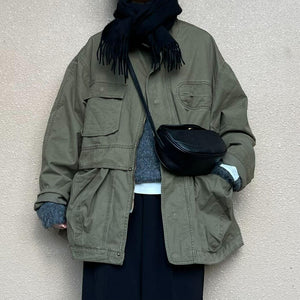 BIGポケットミリタリージャケット