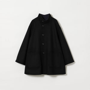 バイカラー リバー Aライン コート