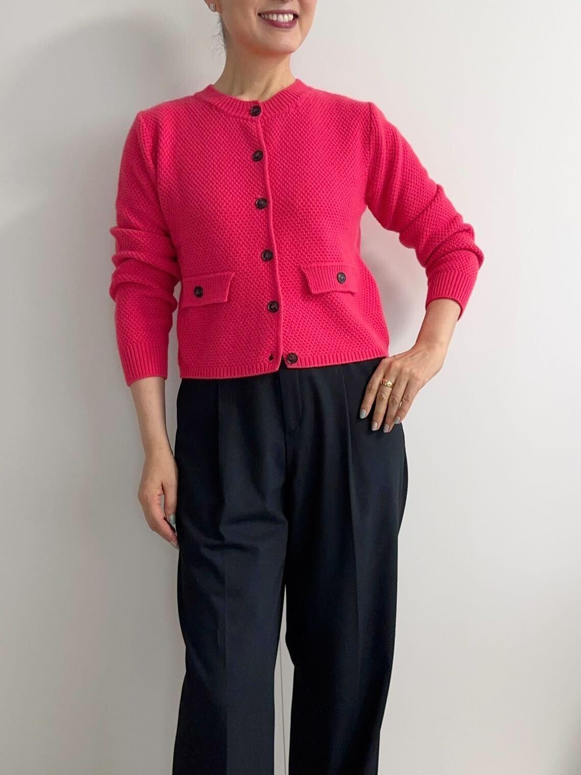 カシミヤフィオナニットカーディガン