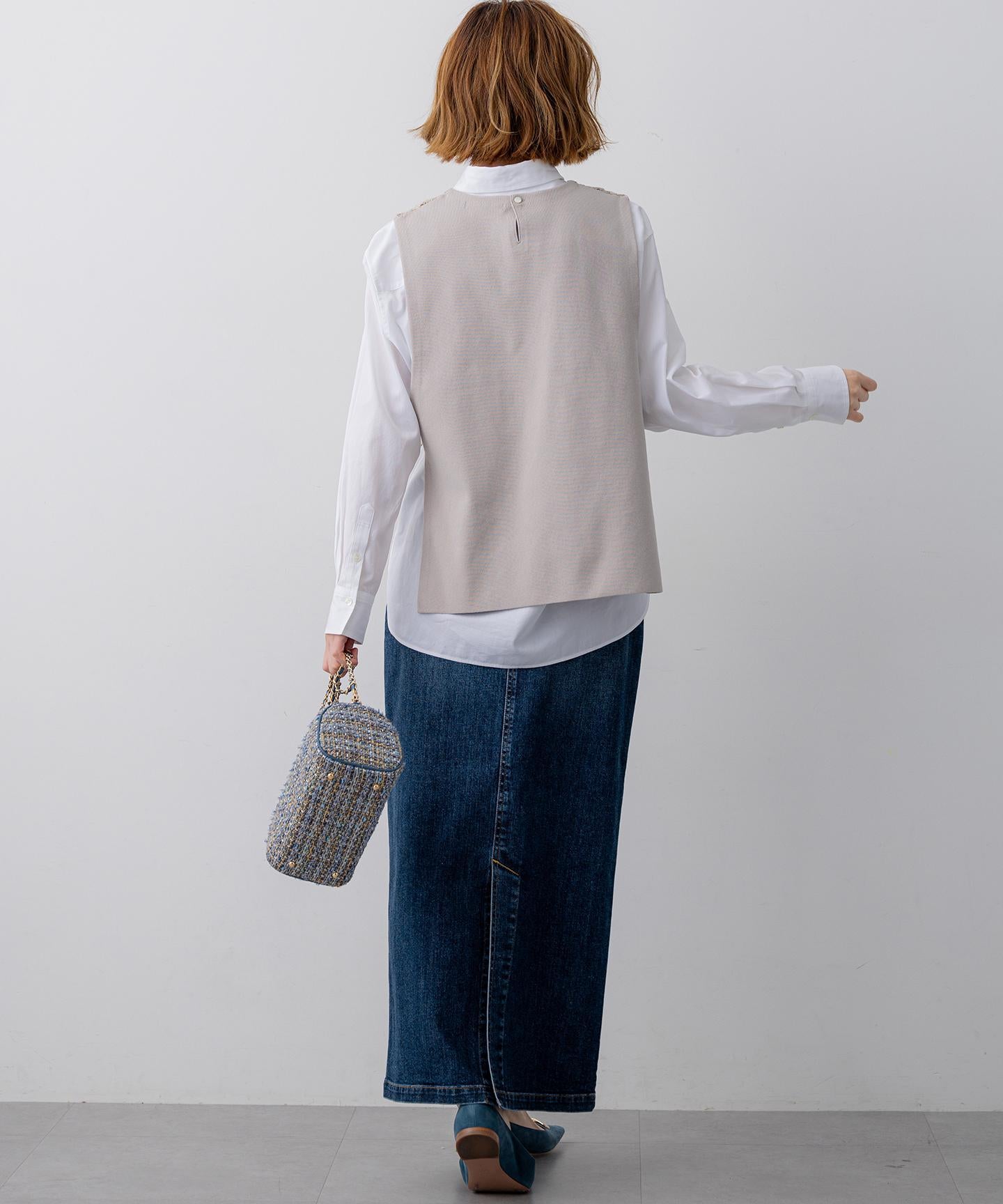 CANCLINI シャーティング ベーシックシャツ