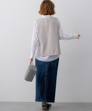 CANCLINI シャーティング ベーシックシャツ