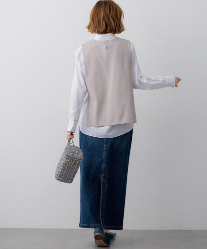 CANCLINI シャーティング ベーシックシャツ