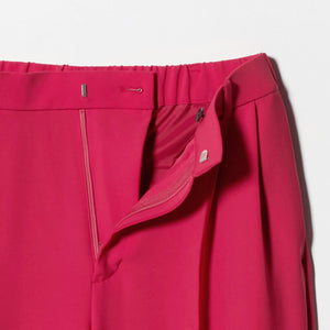 2タック ワイドパンツ‐UVカット 接触冷感 吸水速乾 帯電防止 ウォッシャブル‐