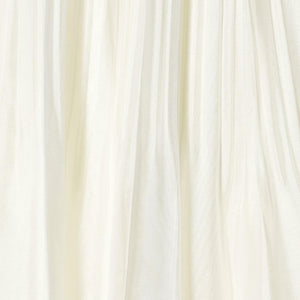 シャンブレー オーガンザ ポケット スカート