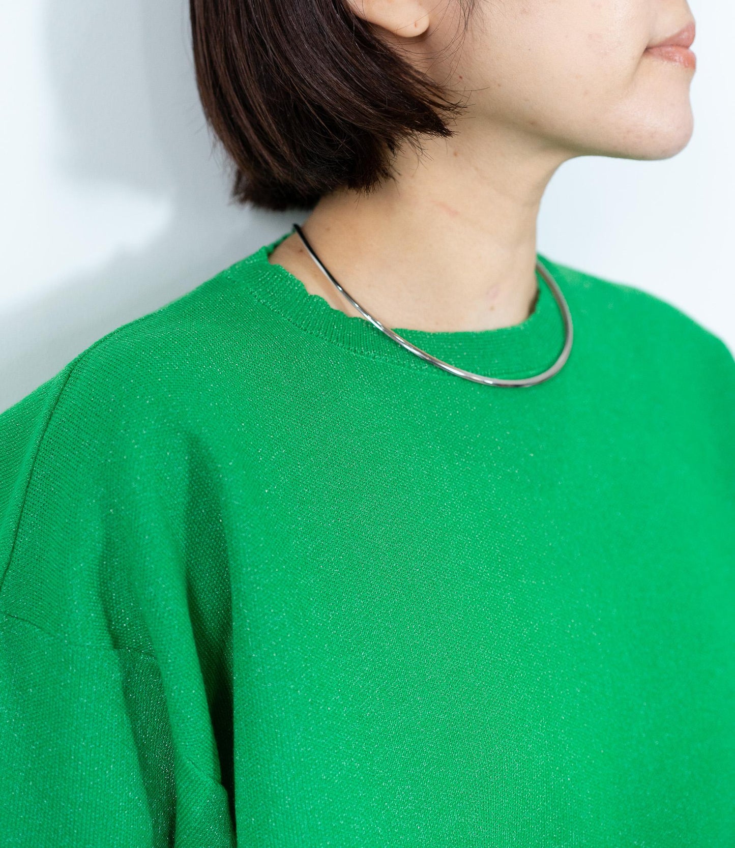 ラメニットTシャツ