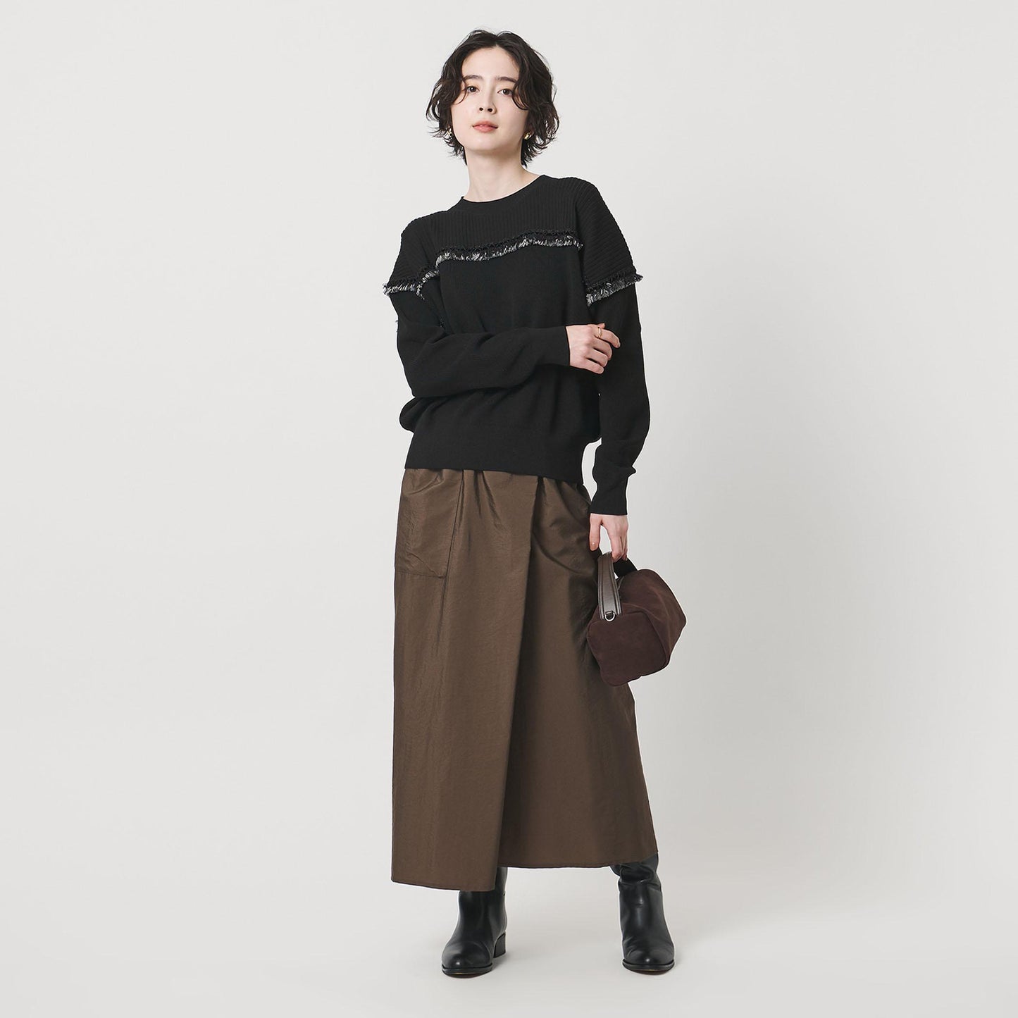 ブレイド プルオーバー ニット