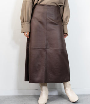 マシュマロコーティングフレアスカート