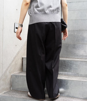 リネンライクシャイニータックパンツ