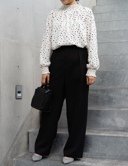 ワイドストレートパンツ