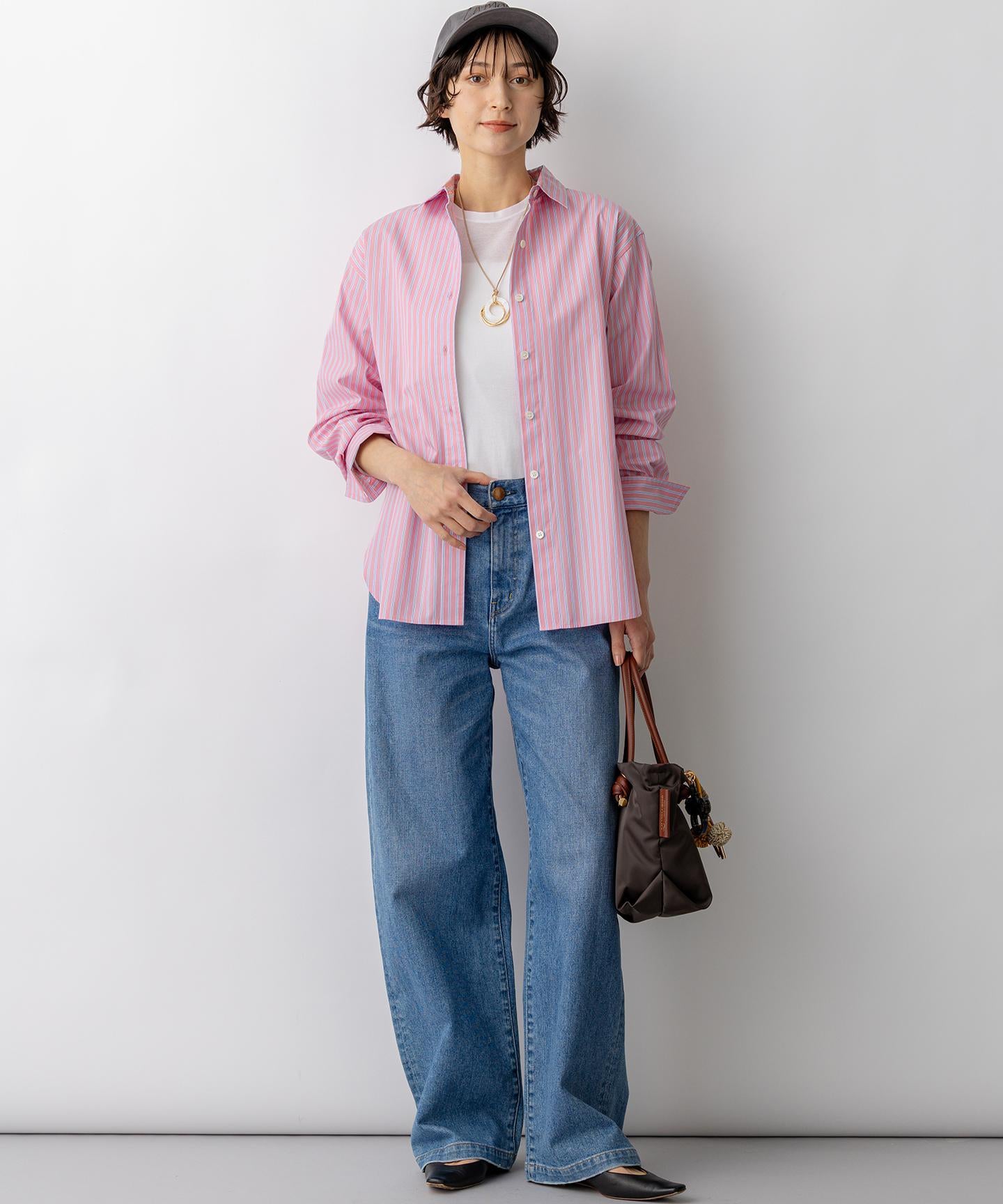 CANCLINI シャーティング ベーシックシャツ