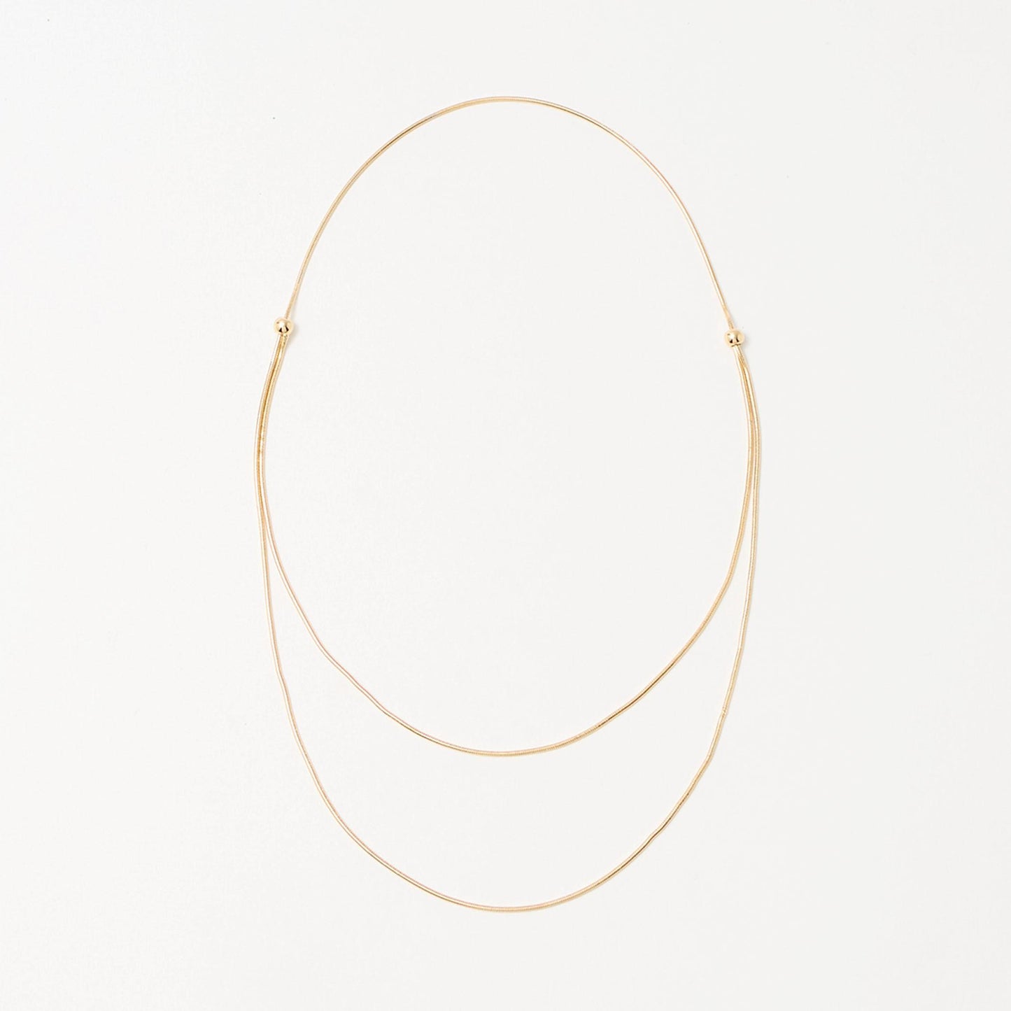 メタルボール スライダーネックレス