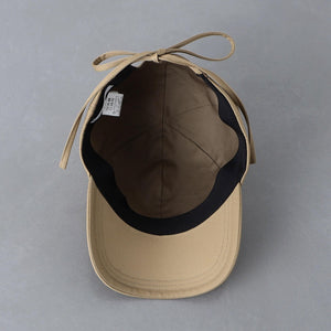 コットン バックリボン キャップ UV