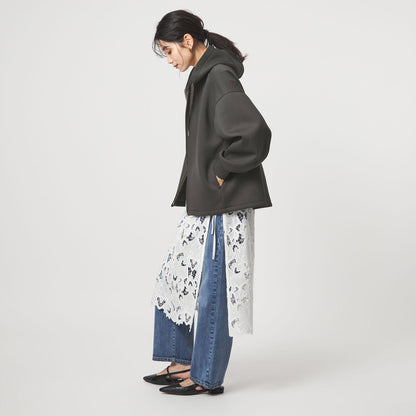 ［size SHORTあり］ダンボール ジップ フーディ