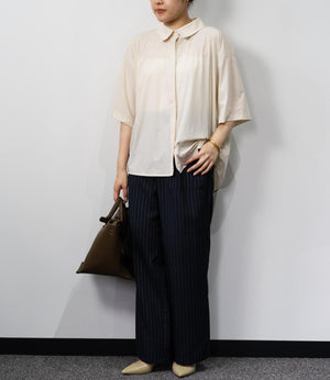 ストライプイージーパンツ