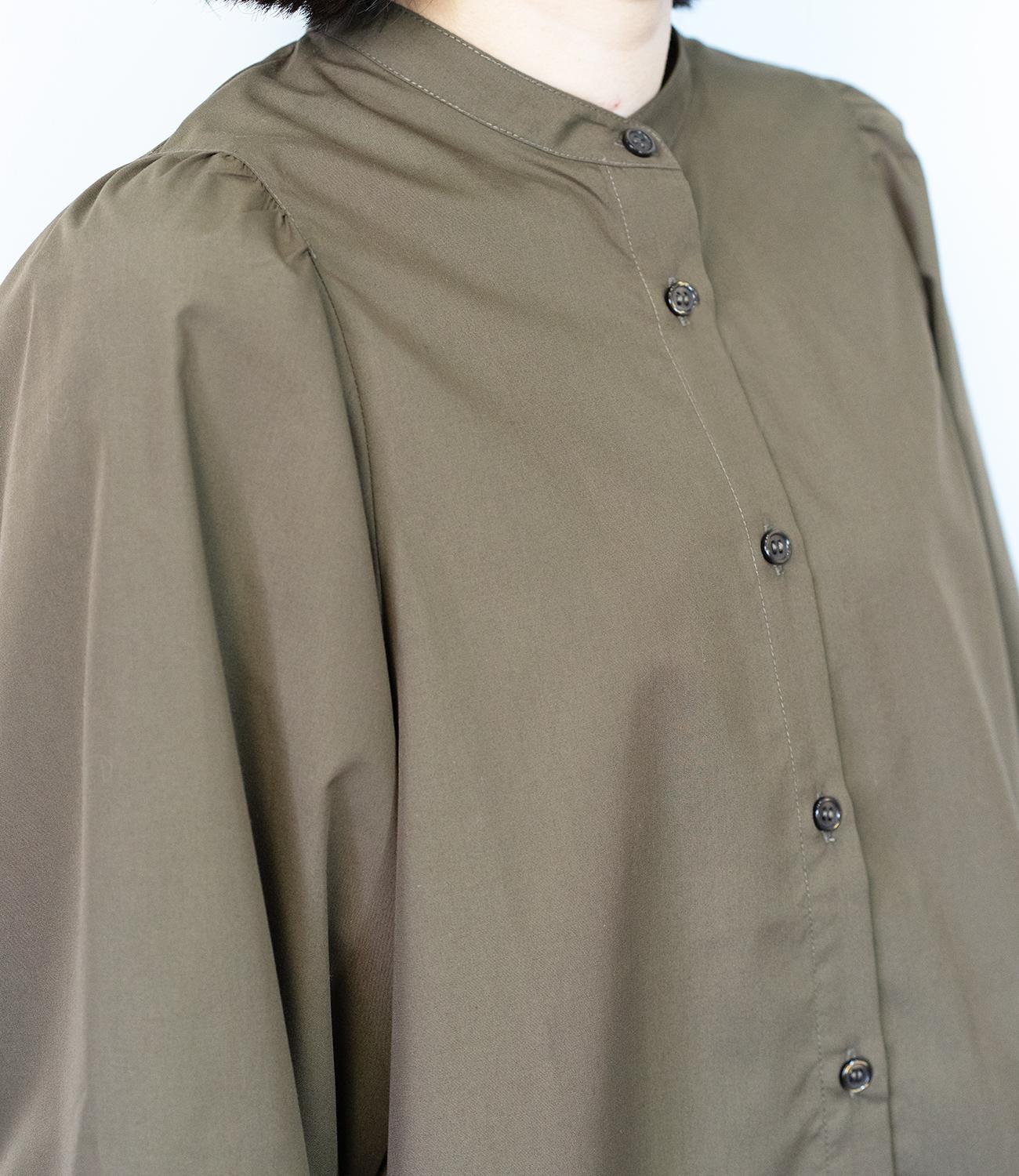 ギャザースリーブブラウス