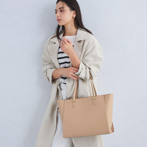 【WEB限定】ワンポイント シンプル トートバッグ（ソフトPCバッグ付） / A4 / 通勤