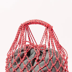 パラコード ネット ショルダーバッグ/かごバッグ