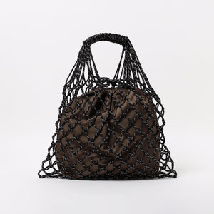 パラコード ネット ショルダーバッグ/かごバッグ