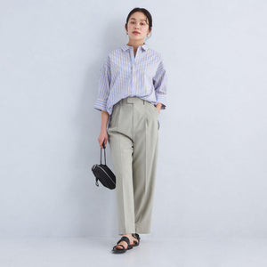 ストライプ ドルマン シャツ