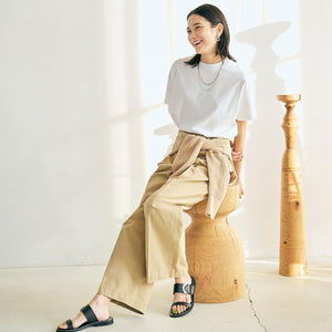 ＜SEASONAL COLLECTION＞LOTUS ドルマンスリーブ Tシャツ