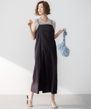 シャイニーリブ タンクトップ