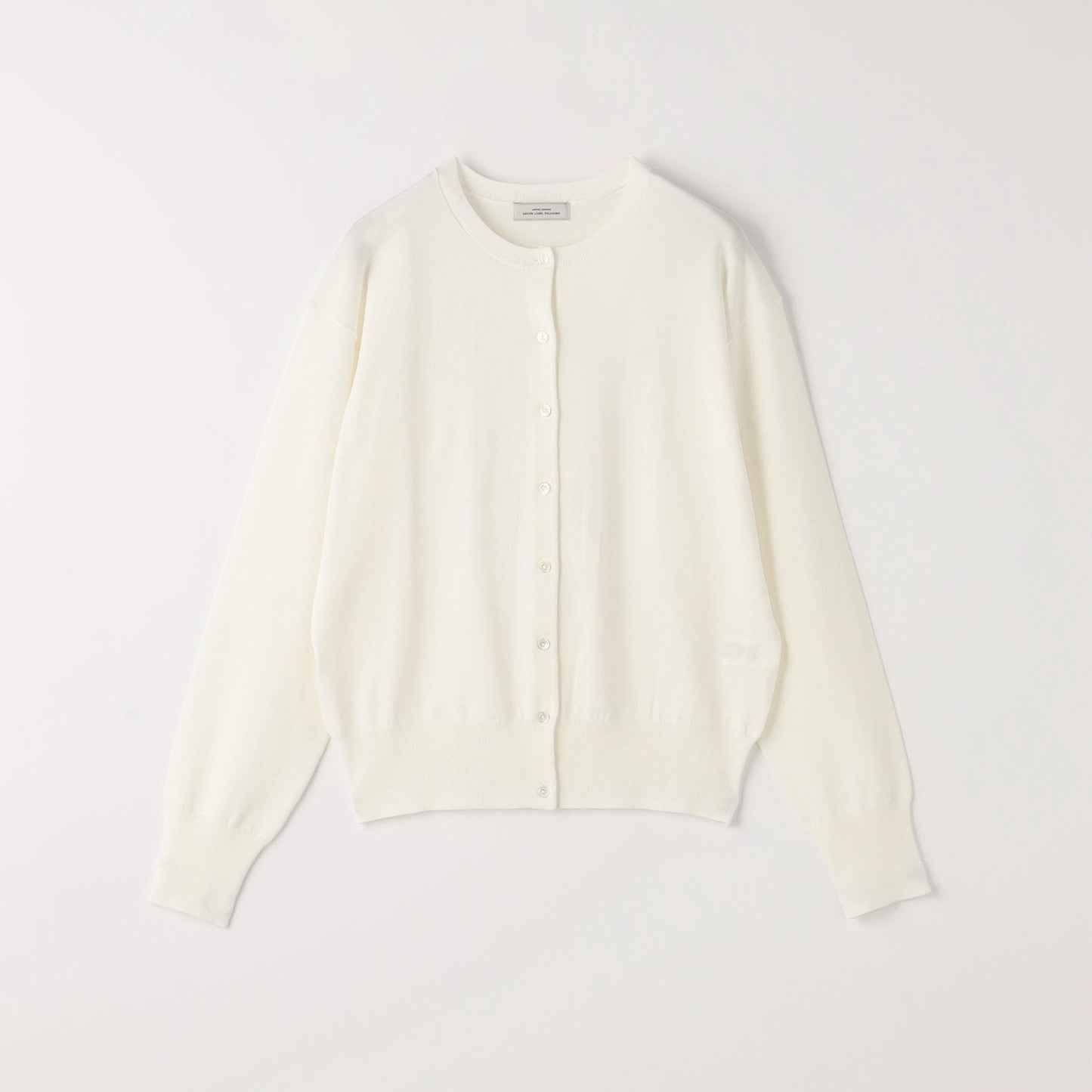 ドラキー クルーネック ニット カーディガン