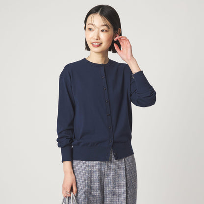 ＜1_OF MINE＞クルーネック ニット カーディガン